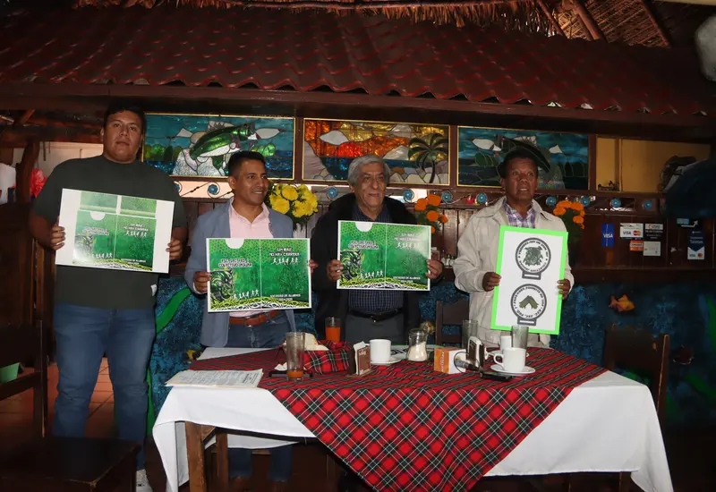 En conferencia de prensa dieron a conocer los pormenores de la carrera atlética Sin Maíz no ha Carrera.