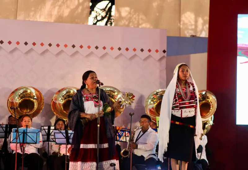 Juana Hernández pidió a las autoridades seguir impulsando la cultura en la Mixteca.
