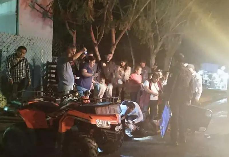El accidente donde perdió la vida el edil ocurrió cerca de la escuela primaria de la misma comunidad.