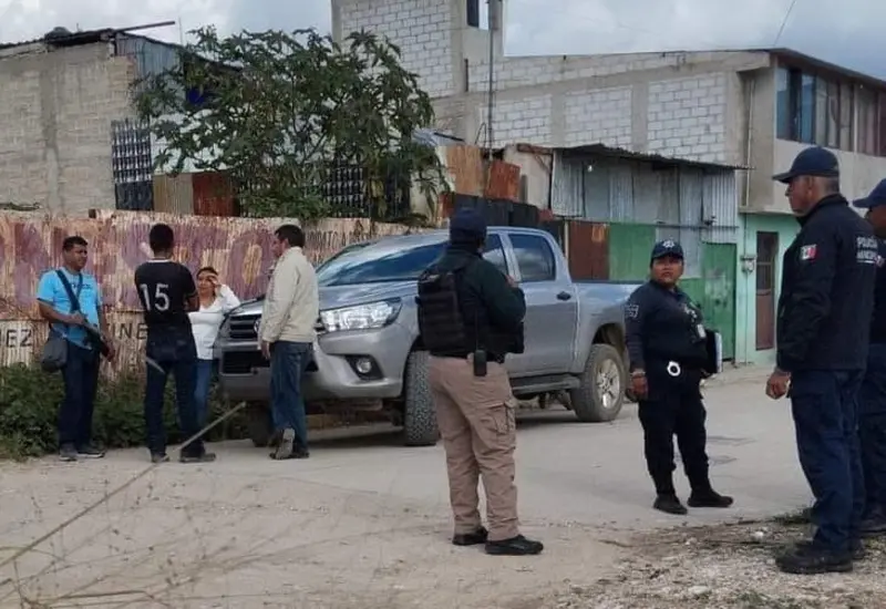 Policías municipales y de la Fiscalía General del Estado realizaron las diligencias.