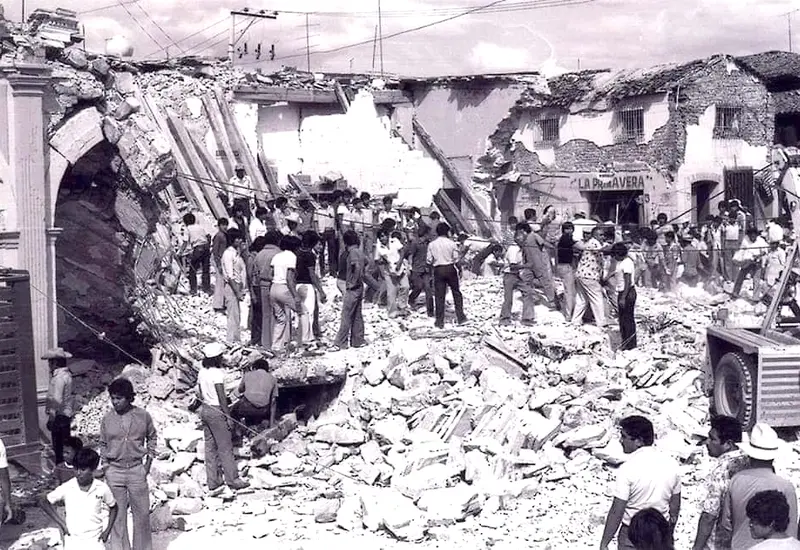 Huajuapan quedó en ruinas el 24 de octubre de 1980.
