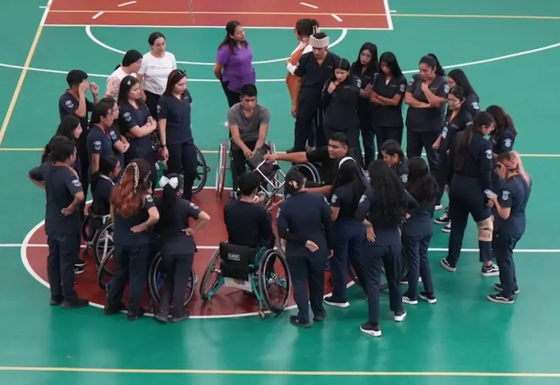 Preparación del voluntariado Paranacionales 