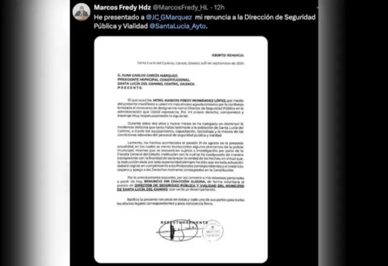 renuncia