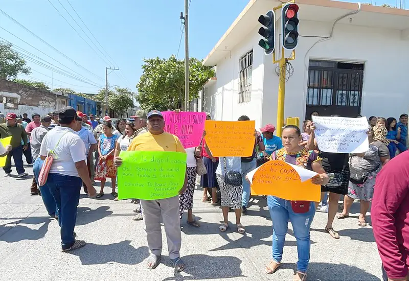 La movilización fue convocada por el Colectivo “Dr. David Cruz Velásquez”.