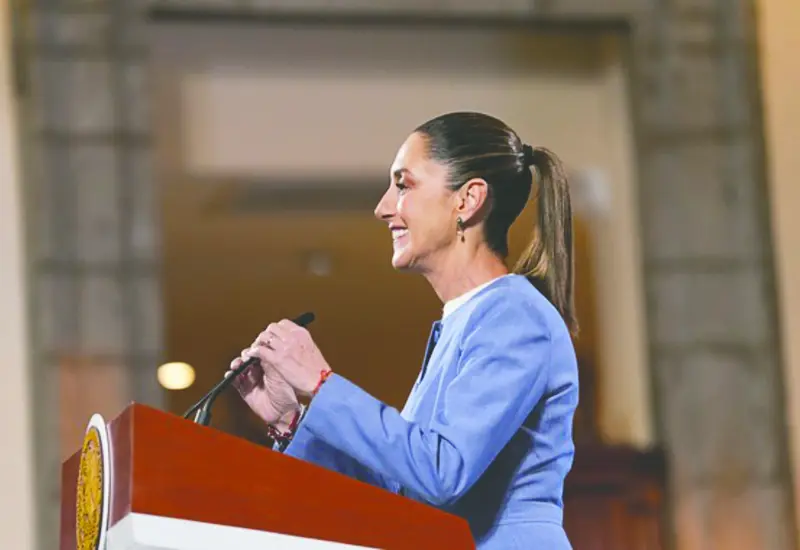 claudia-sheinbaum-mexico-canta