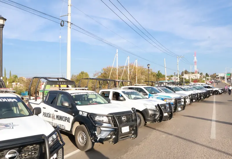 Elementos de seguridad inician patrullajes para reforzar la vigilancia en la ciudad como parte del arranque del Operativo Guadalupe-Reyes por la temporada.