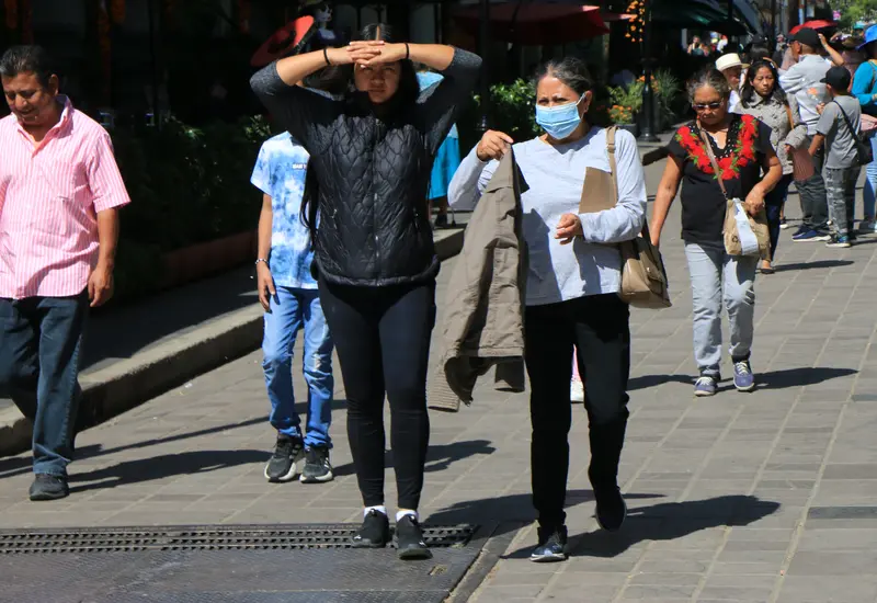 Una vista que ilustra el aumento de las temperaturas y la tregua del frío, anticipando el regreso de los vientos del norte.