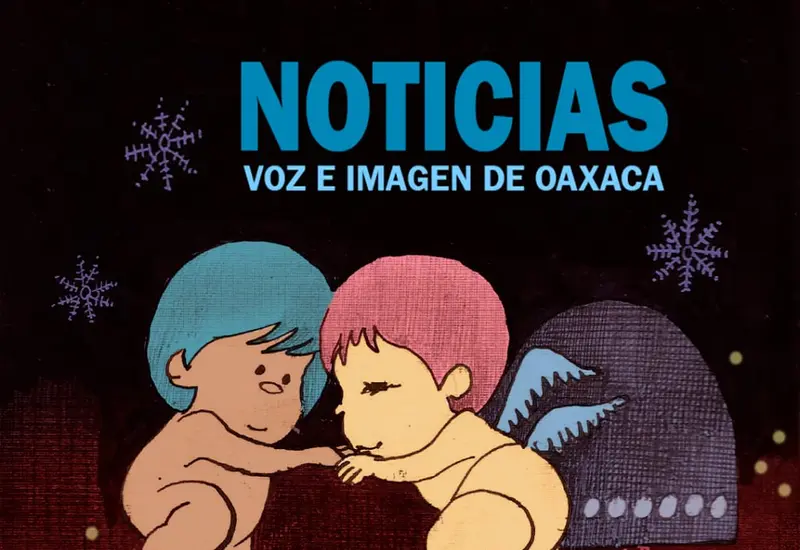 Cartón del ilustrador Mario Robles que representa la Nochebuena como una pausa necesaria en la vida cotidiana para reflexionar y descansar.