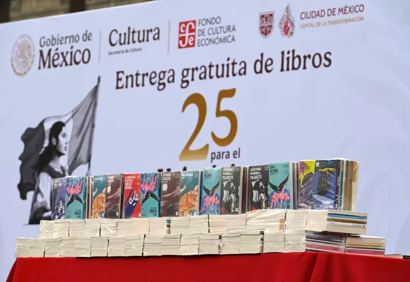Claudia Sheinbaum encabeza la entrega gratuita de más de dos millones de libros, una estrategia para celebrar y fortalecer el hábito de la lectura.