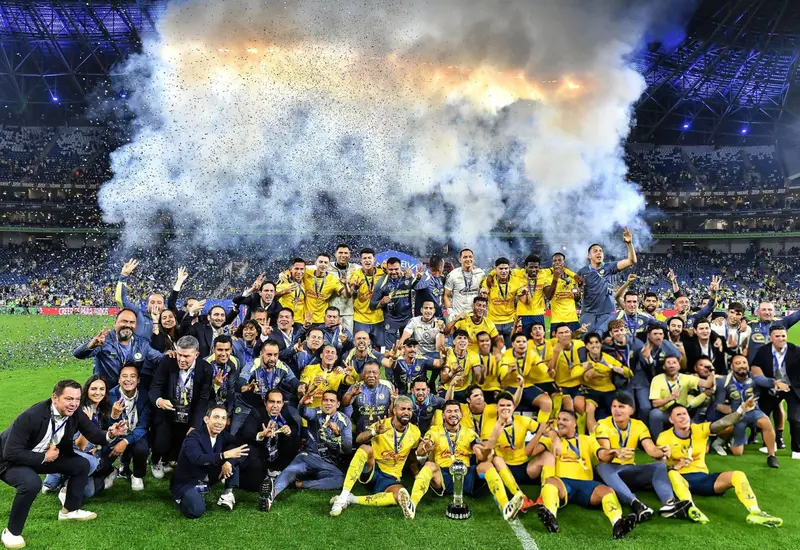 Una imagen que ilustra el estatus del Club América como la franquicia con el mayor valor económico dentro del fútbol mexicano.
