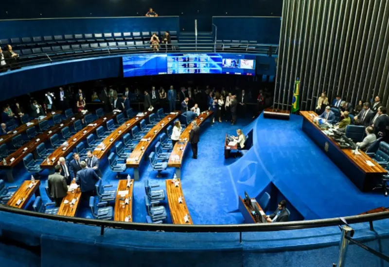 El expresidente de Brasil, Jair Bolsonaro, cuya pena de prisión podría reducirse gracias a una nueva ley aprobada por el Congreso.