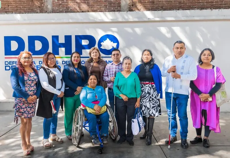 Funcionarios de la DDHPO instalan el Monitoreo Estatal para supervisar los derechos de las personas con discapacidad y fortalecer las políticas de inclusión.