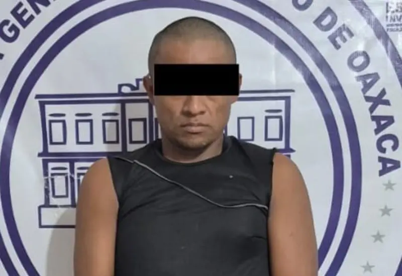 M.F.R.L., el hombre detenido en Pinotepa Nacional como presunto responsable del ataque sexual en contra de una menor de edad.