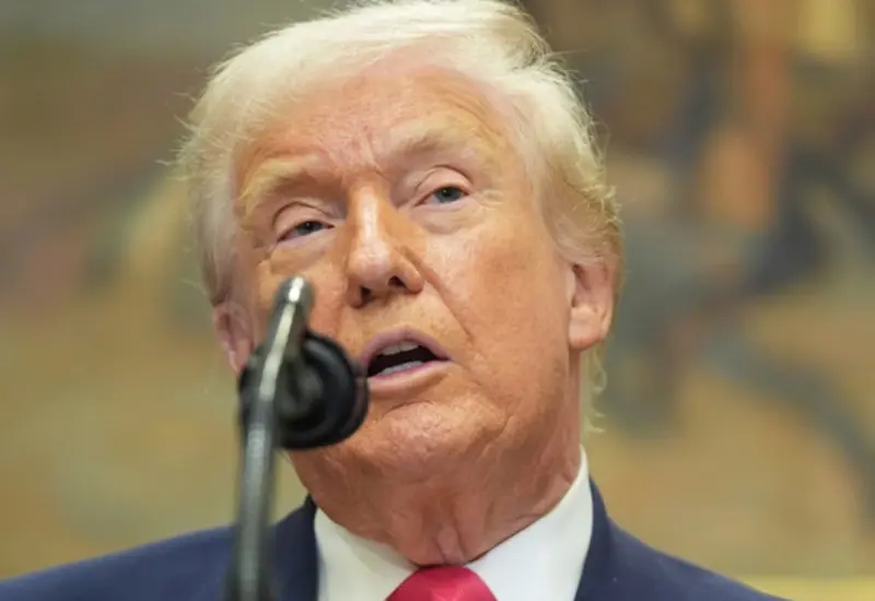 El presidente Donald Trump advirtiendo sobre un posible ataque de Estados Unidos a Venezuela y otros países productores de cocaína por vía terrestre.