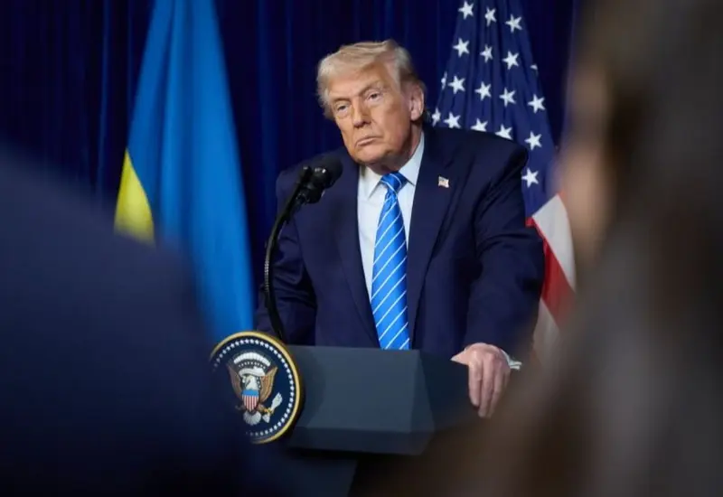 El presidente de Estados Unidos, Donald Trump, en una fotografía de archivo que ilustra la noticia sobre su advertencia al grupo Hamás.