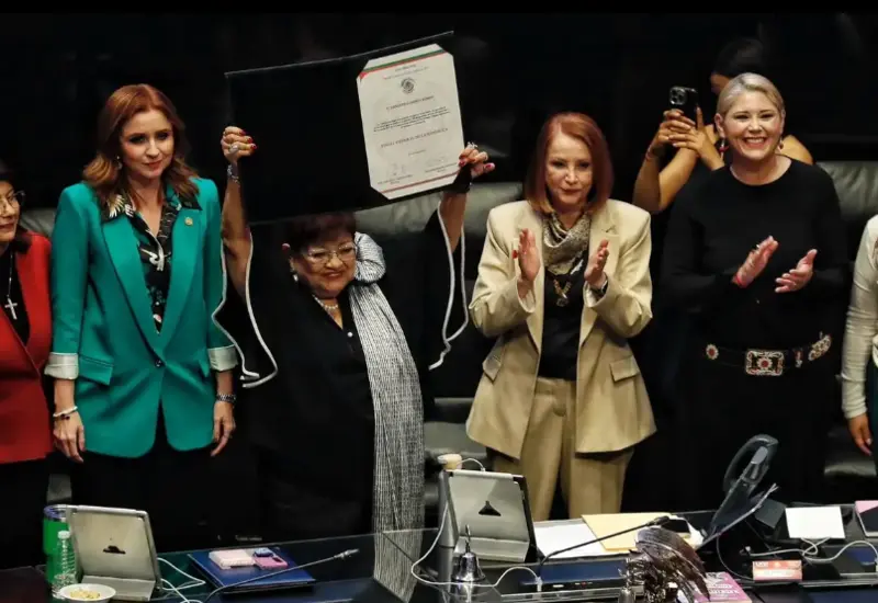 Ernestina Godoy, quien ha sido nombrada como la nueva fiscal general de la República por un periodo de nueve años.