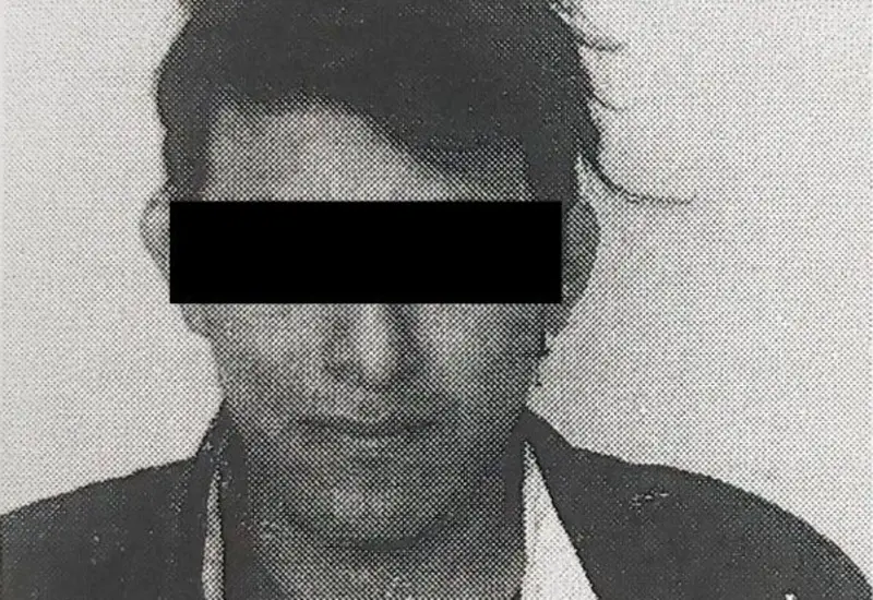 Fotografía de Fernando Z.M., quien fue condenado a 32 años y 10 meses de prisión por el delito de violación a una menor.