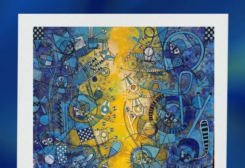 El artista Fulgencio Lazo presenta su exposición pictórica 'Luz Elemental' en las salas del Museo de los Pintores Oaxaqueños (Mupo).