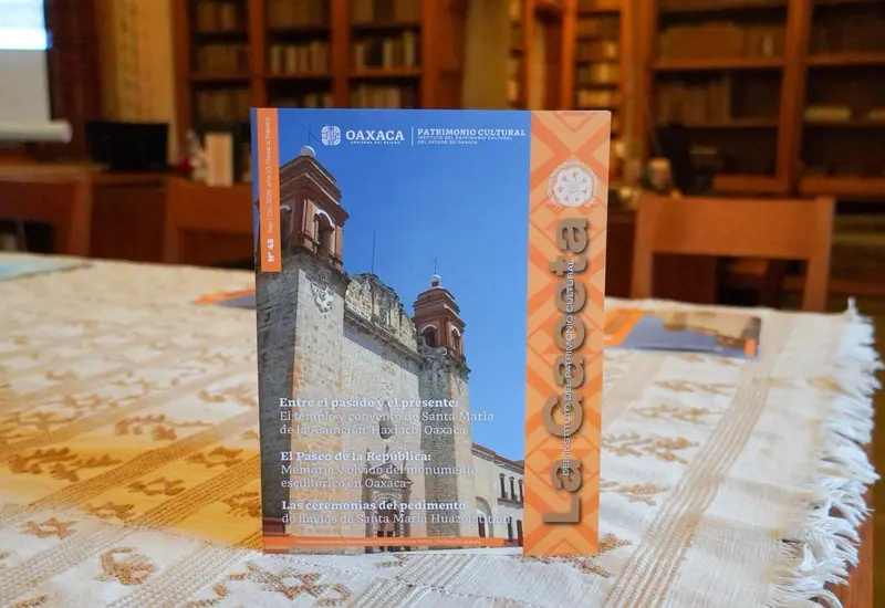 La edición número 45 de la revista Gaceta, dedicada a rescatar y difundir la historia viva y las tradiciones culturales de Oaxaca.