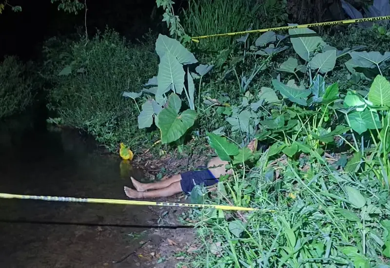 Juan Daniel, de 31 años, perdió la vida tras ahogarse en un río de la comunidad de San Agustín Chayuco, Jamiltepec.