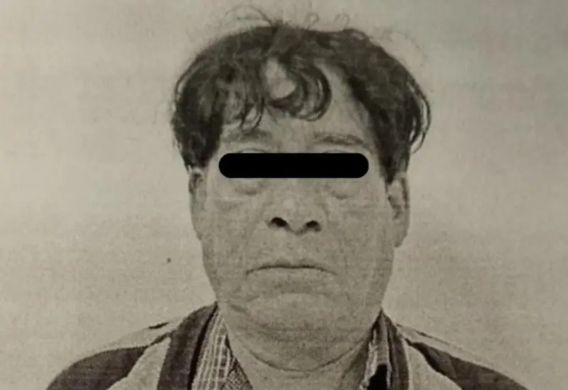 Manuel, el hombre detenido en Ocotlán, acusado de pederastia en San Antonino Castillo Velasco, es mostrado tras su arresto.