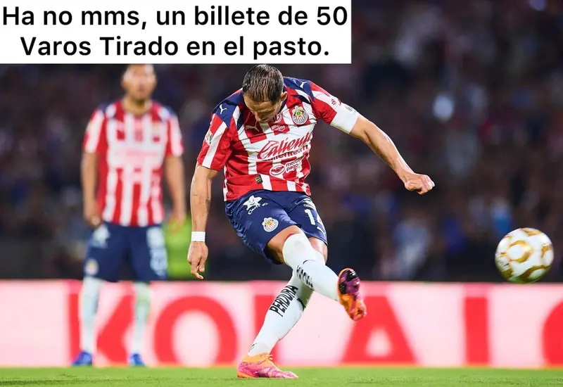 Un meme de Javier 'Chicharito' Hernández que se hizo viral en redes sociales tras un garrafal error cometido por el futbolista.