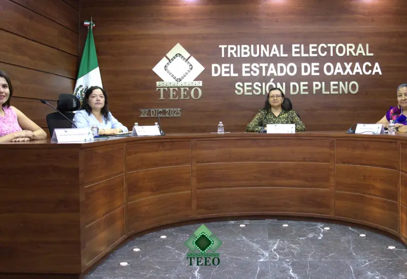 El Tribunal Electoral del Estado de Oaxaca (TEEO) acredita un caso de violencia política por razón de género en el municipio de San Andrés Lagunas.