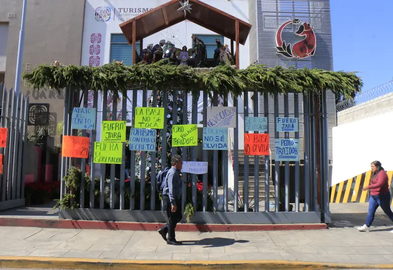 Trabajadores del sindicato STPEIDCEO reactivan sus movilizaciones y protestas en la calle, a un año de la implementación del Decreto 24.