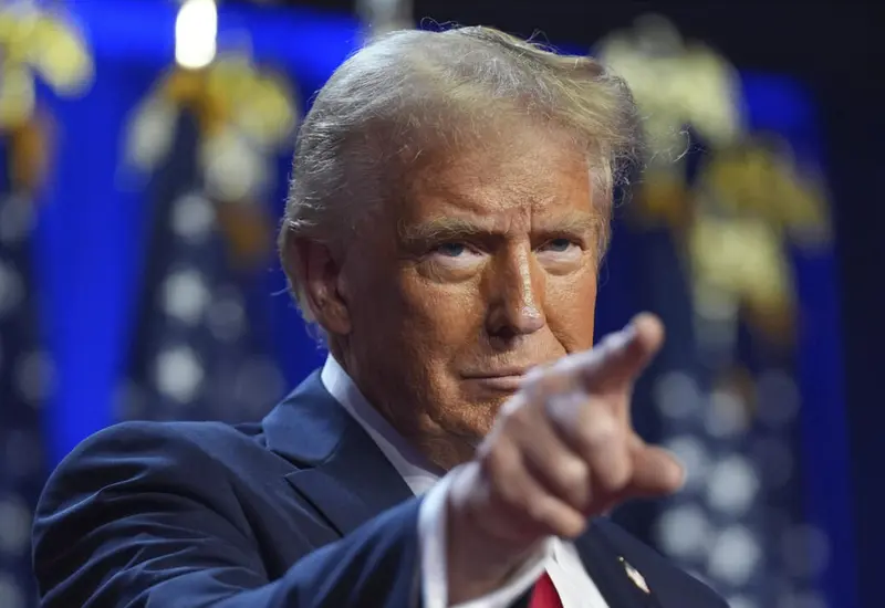 Imagen conceptual que ilustra la tensión política entre Washington y Venezuela, ante un posible conflicto militar no descartado por Donald Trump.