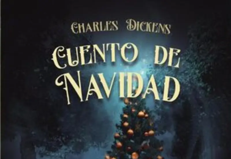 Ilustración festiva con el mensaje de 'Feliz Navidad' para el artículo de la sección 'Lecturas para la vida' sobre un cuento navideño.