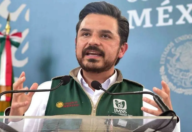Zoé Robledo, director general del IMSS, fotografiado en el contexto del nuevo récord nacional de más de 22.8 millones de trabajos formales.