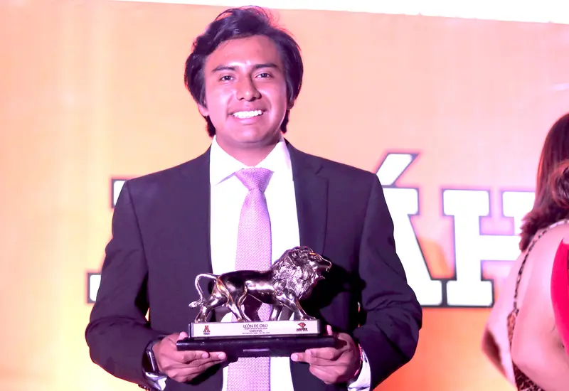 A finales del año anterior recibió el León de Oro