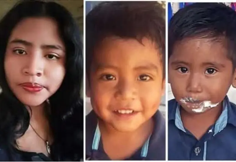 Madre e hijos desaparecen en Huajuapan