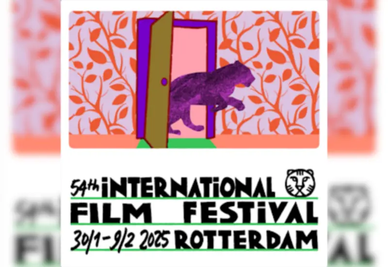 El afiche del 54 Festival Internacional de Cine de Róterdam.