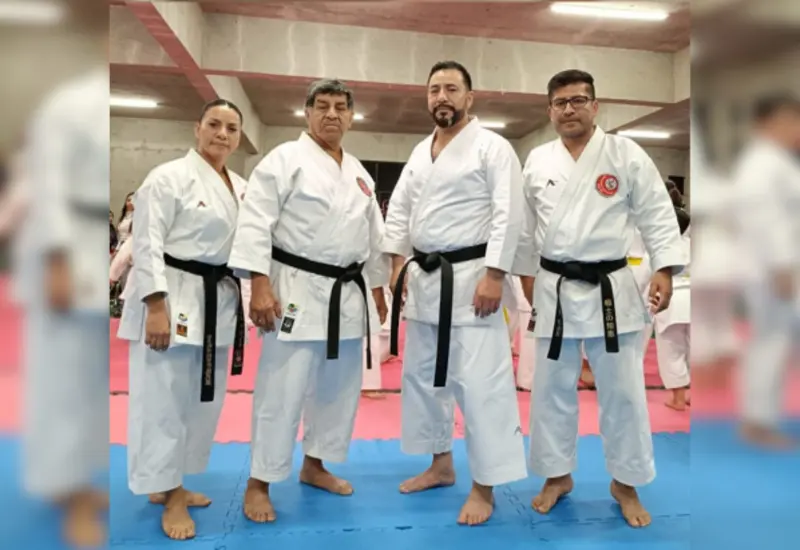 Abigail Medina, José Pliego, Isaías Medina y Héctor Cruz.