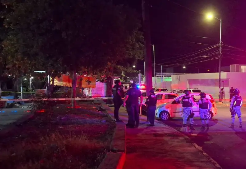 En la zona de las casetas frente al IMSS se cometió el crimen.
