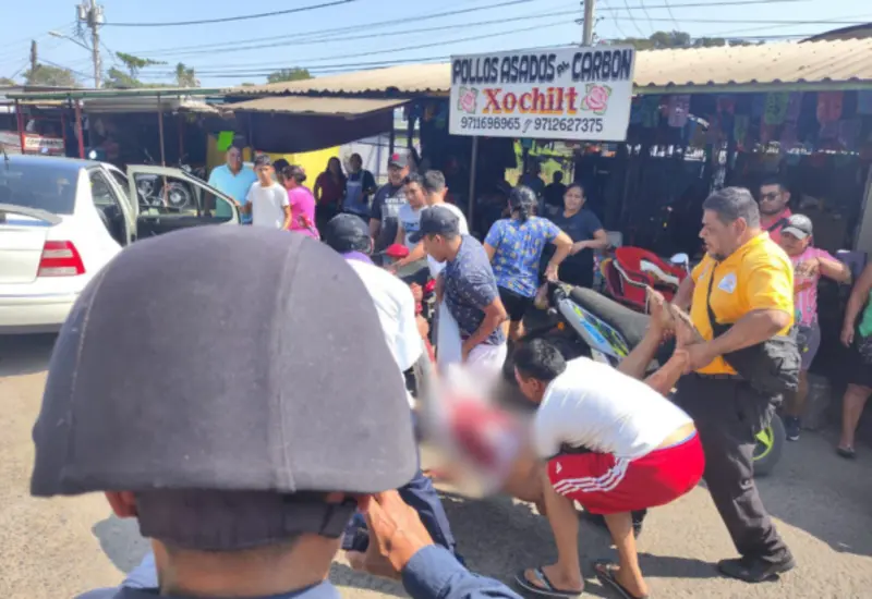 Familiares de la víctima la trasladaron al hospital, sin embargo, éste ya había fallecido.