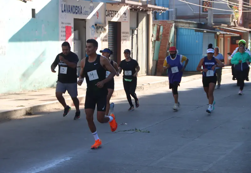 La carrera atlética del barrio de San Sebastián, se llevó a cabo en el marco de la festividad del Santo Patrón San Sebastián Mártir.