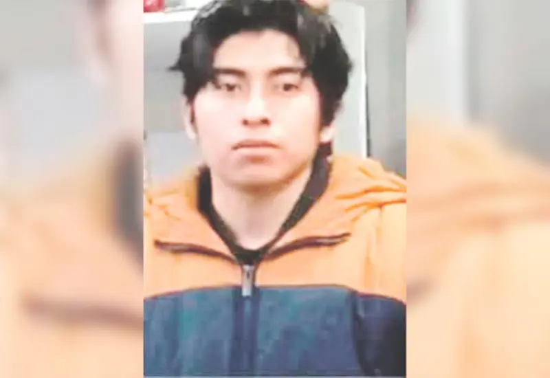 Buscan a joven desaparecido.