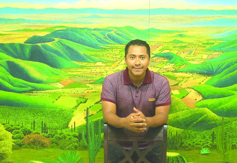 Jarol Moreno, artista.