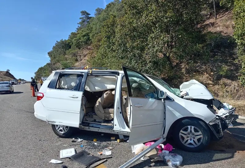 Personal de Capufe y Policía Vial Estatal tomaron conocimiento del percance.
