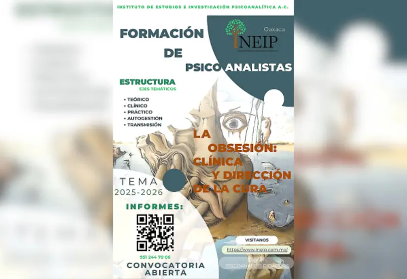 La formación del psicoanalista tiene tres vertientes: la enseñanza teórica, el entrenamiento para la atención clínica y el análisis personal. 