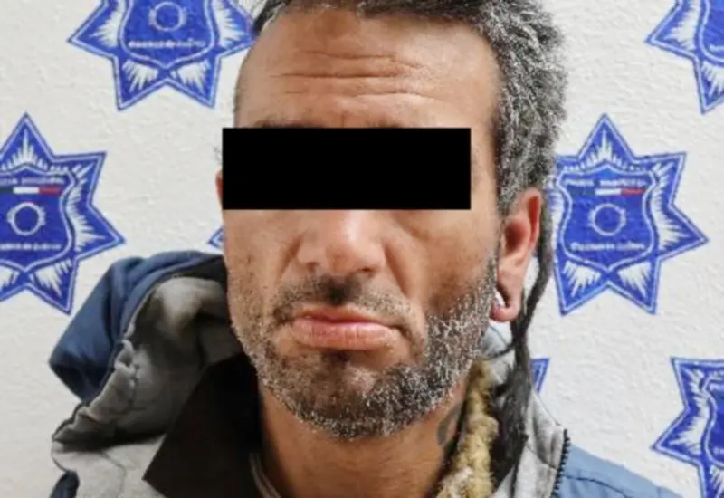 Francisco N. fue detenido en el centro de la ciudad.