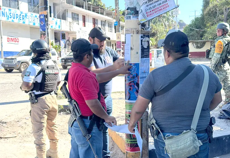 En la costa oaxaqueña, donde opera un grupo delictivo y en los Valles Centrales realizan operativos de búsqueda de los siete jóvenes.