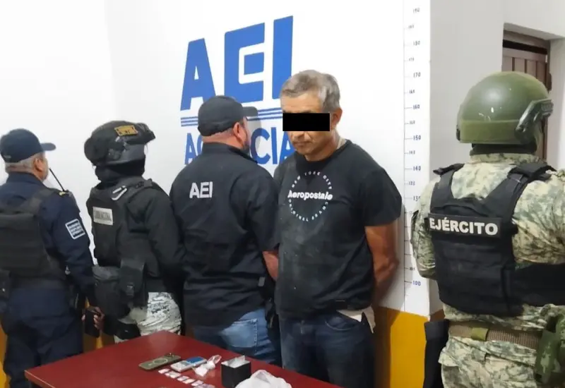 El detenido y lo asegurado, quedó a disposición de la autoridad.