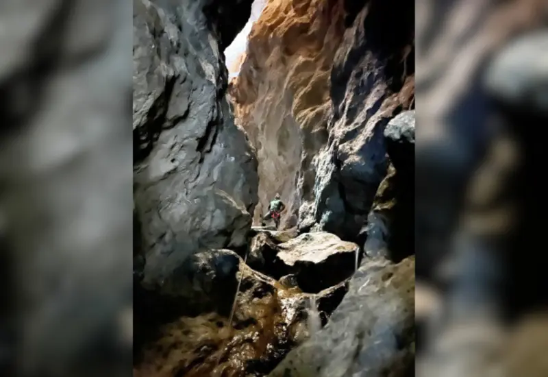 Primer descanso para ir en busca del misterio.