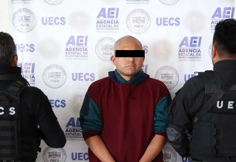 J.J.N, el presunto doble feminicida fue detenido en Tlaxiaco.