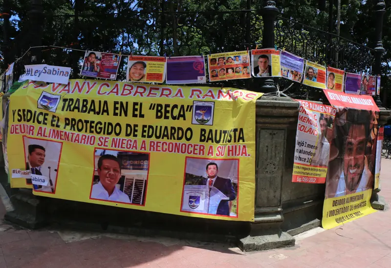 La principal exigencia es resarcir el abandono económico con dinero o con prisión.