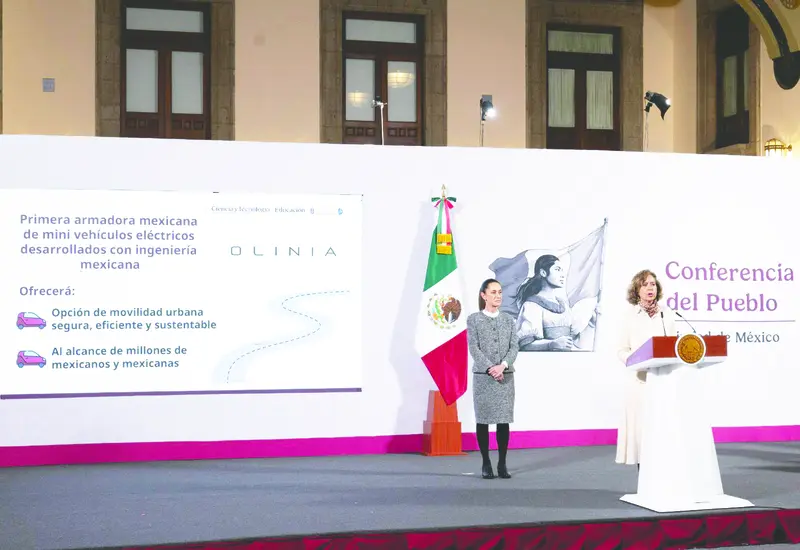 El objetivo es tener armadoras regionales en diferentes estados de la República que permita proveer vehículos eléctricos a bajo costo, resaltó Sheinbaum Pardo.