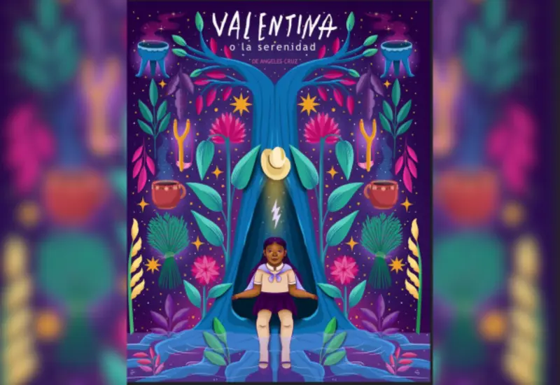 La ilustradora Monserrat Turquesa es la autora de esta versión del póster de la película de la cineasta oaxaqueña.